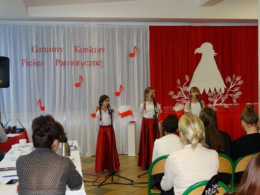  Grafika #11: Gminny Konkurs Pieśni Patriotycznej 2019