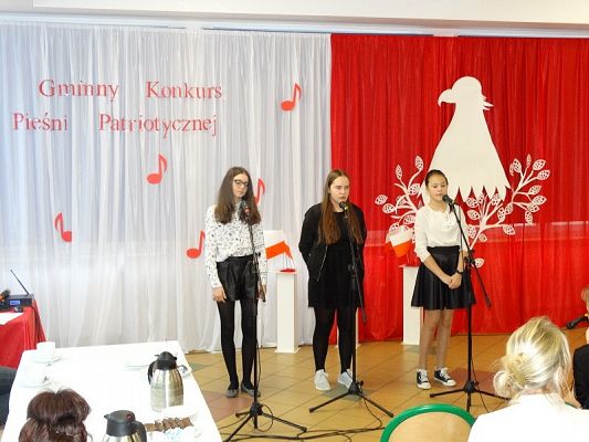  Grafika #13: Gminny Konkurs Pieśni Patriotycznej 2019