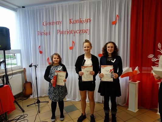  Grafika #23: Gminny Konkurs Pieśni Patriotycznej 2019