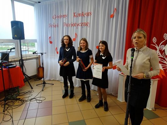  Grafika #27: Gminny Konkurs Pieśni Patriotycznej 2019