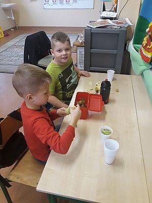  Grafika #0: Szaszłyki z owoców