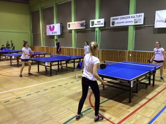 Grafika #1: Gminne zawody w tenisie stołowym