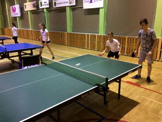 Grafika #2: Gminne zawody w tenisie stołowym
