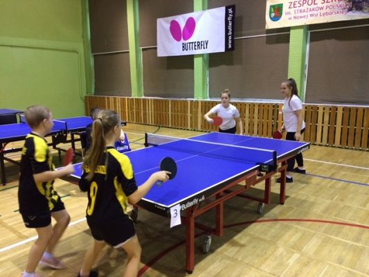 Grafika #0: Gminne zawody w tenisie stołowym