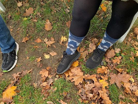 Grafika #18: Dzień Kolorowej skarpetki