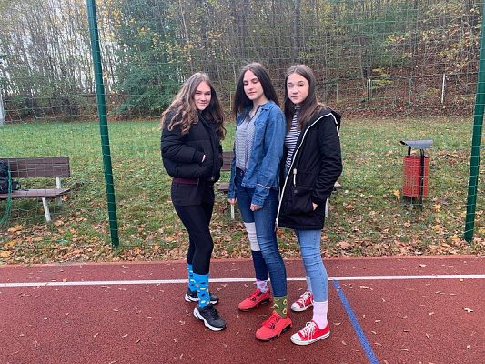 Grafika #0: Dzień Kolorowej skarpetki