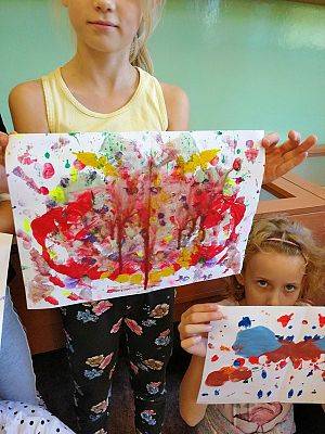 Grafika #9: Lekcja kleksografii