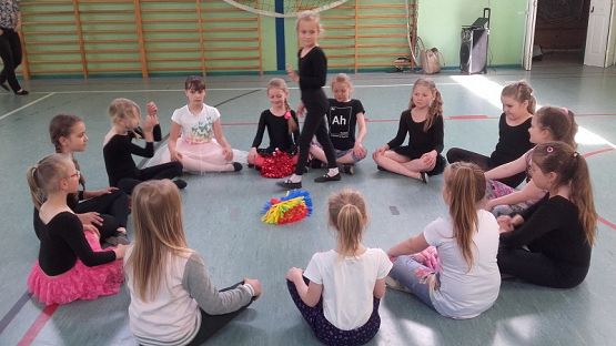 Grafika #14: Podsumowanie działania koła tanecznego dla klas I - III SP