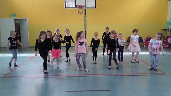 Grafika #10: Podsumowanie działania koła tanecznego dla klas I - III SP