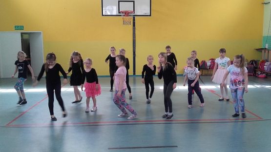 Grafika #1: Podsumowanie działania koła tanecznego dla klas I - III SP