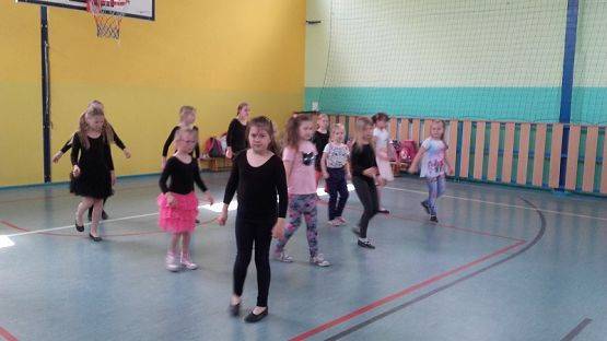 Grafika #2: Podsumowanie działania koła tanecznego dla klas I - III SP