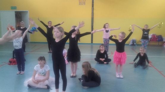 Grafika #5: Podsumowanie działania koła tanecznego dla klas I - III SP