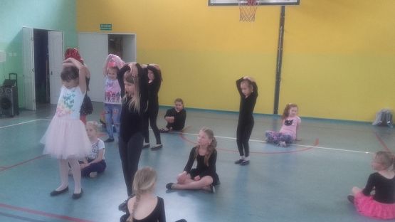 Grafika #7: Podsumowanie działania koła tanecznego dla klas I - III SP