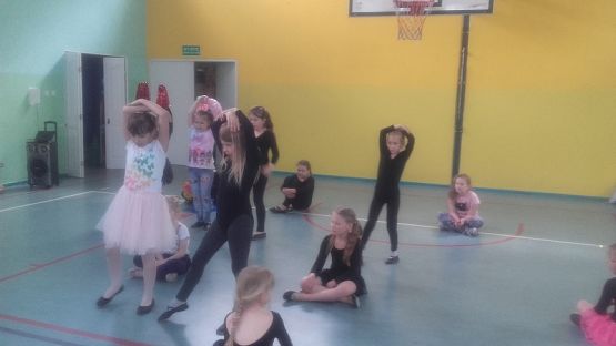 Grafika #12: Podsumowanie działania koła tanecznego dla klas I - III SP