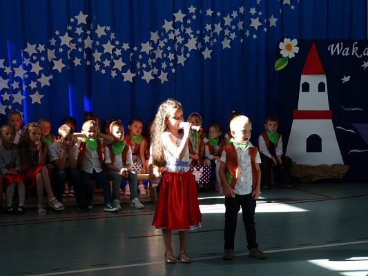 Grafika #7: Pożegnanie roku szkolnego 2018/2019 przez oddziały przedszkolne