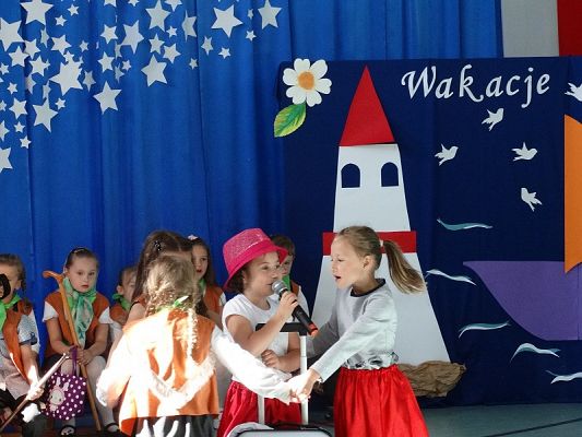 Grafika #29: Pożegnanie roku szkolnego 2018/2019 przez oddziały przedszkolne