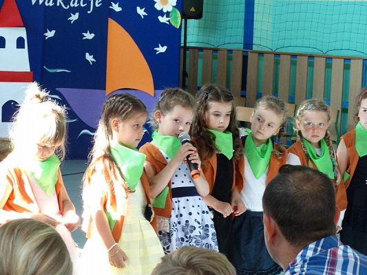 Grafika #54: Pożegnanie roku szkolnego 2018/2019 przez oddziały przedszkolne