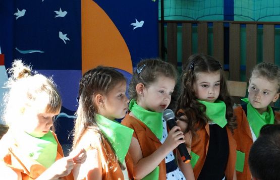 Grafika #20: Pożegnanie roku szkolnego 2018/2019 przez oddziały przedszkolne