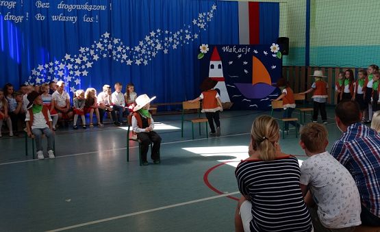 Grafika #34: Pożegnanie roku szkolnego 2018/2019 przez oddziały przedszkolne