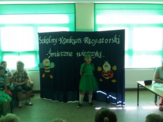 Grafika #1: Szkolny Konkurs Recytatorski dla klas I -III