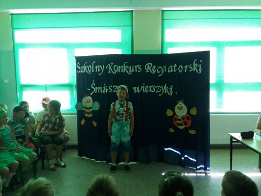 Grafika #3: Szkolny Konkurs Recytatorski dla klas I -III