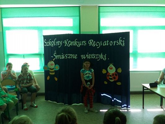 Grafika #4: Szkolny Konkurs Recytatorski dla klas I -III