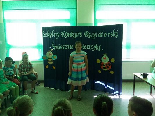Grafika #5: Szkolny Konkurs Recytatorski dla klas I -III