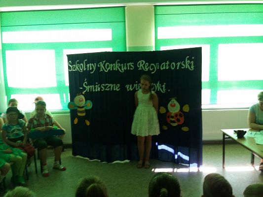 Grafika #10: Szkolny Konkurs Recytatorski dla klas I -III
