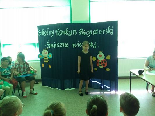 Grafika #7: Szkolny Konkurs Recytatorski dla klas I -III