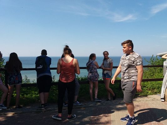  Grafika #66: Wycieczka klasy VIII do Jastrzębiej Góry