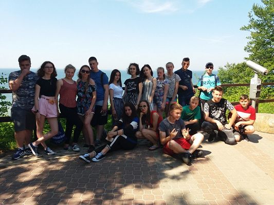  Grafika #4: Wycieczka klasy VIII do Jastrzębiej Góry