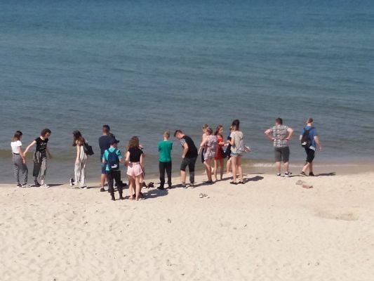  Grafika #50: Wycieczka klasy VIII do Jastrzębiej Góry