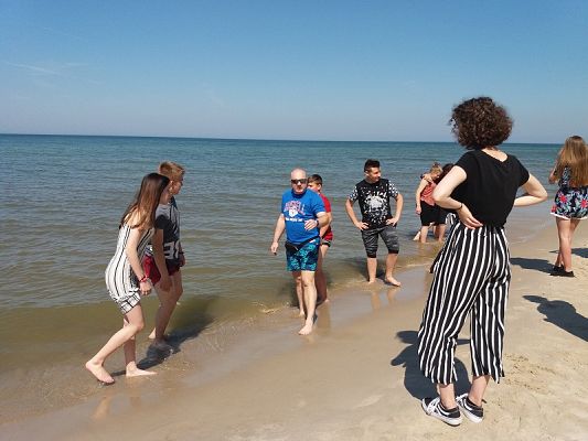  Grafika #5: Wycieczka klasy VIII do Jastrzębiej Góry