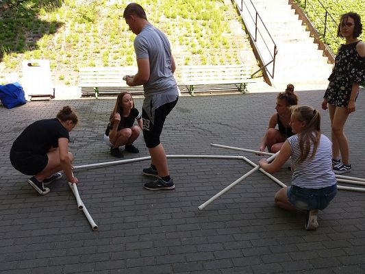  Grafika #134: Wycieczka klasy VIII do Jastrzębiej Góry