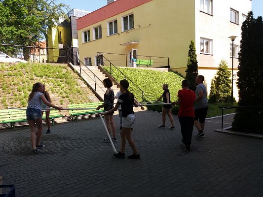  Grafika #128: Wycieczka klasy VIII do Jastrzębiej Góry