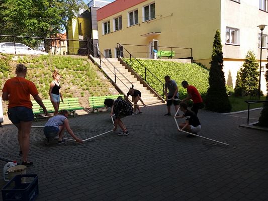  Grafika #112: Wycieczka klasy VIII do Jastrzębiej Góry