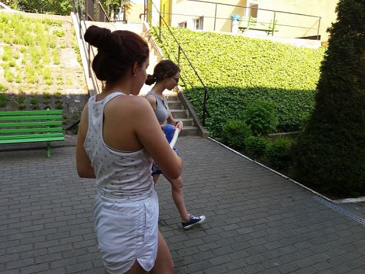  Grafika #147: Wycieczka klasy VIII do Jastrzębiej Góry