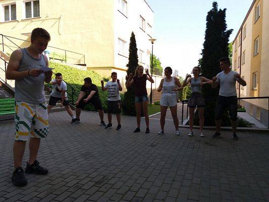  Grafika #85: Wycieczka klasy VIII do Jastrzębiej Góry