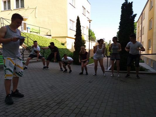  Grafika #114: Wycieczka klasy VIII do Jastrzębiej Góry