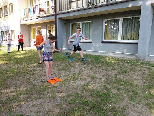  Grafika #156: Wycieczka klasy VIII do Jastrzębiej Góry