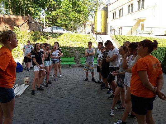  Grafika #167: Wycieczka klasy VIII do Jastrzębiej Góry