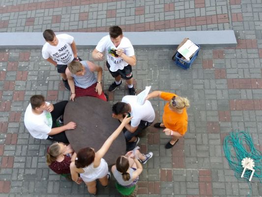  Grafika #82: Wycieczka klasy VIII do Jastrzębiej Góry