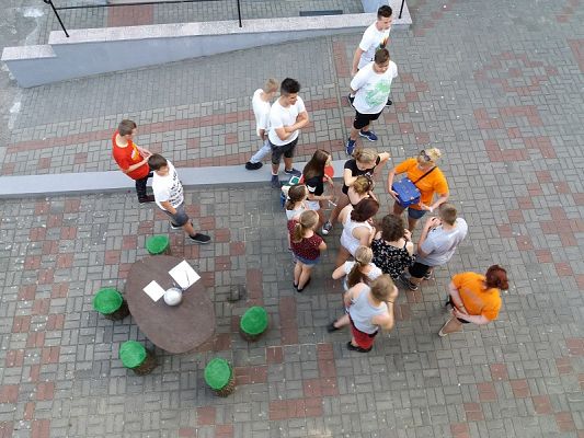  Grafika #169: Wycieczka klasy VIII do Jastrzębiej Góry