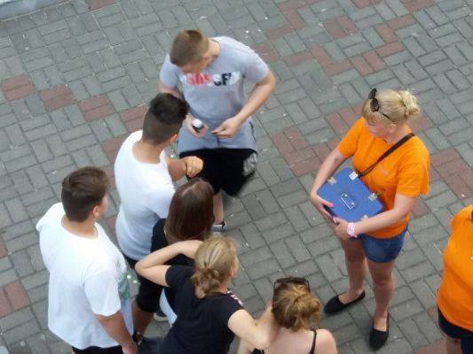  Grafika #52: Wycieczka klasy VIII do Jastrzębiej Góry