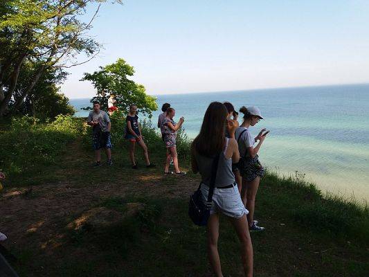  Grafika #39: Wycieczka klasy VIII do Jastrzębiej Góry