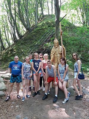  Grafika #199: Wycieczka klasy VIII do Jastrzębiej Góry