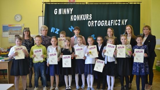  Grafika #3: Gminny Konkurs Ortograficzny w Łebieniu