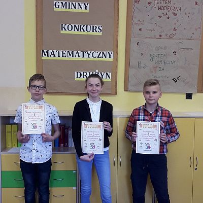  Grafika #8: Gminny Konkurs Matematyczny Drużyn