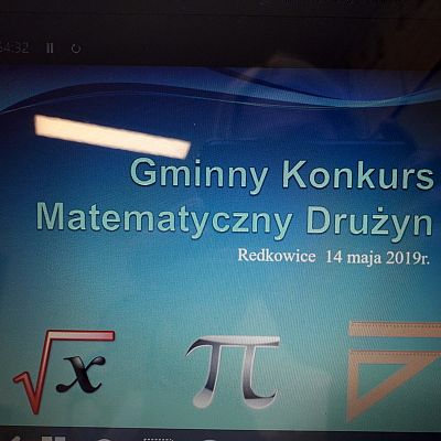  Grafika #2: Gminny Konkurs Matematyczny Drużyn