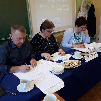  Grafika #5: Gminny Konkurs Matematyczny Drużyn